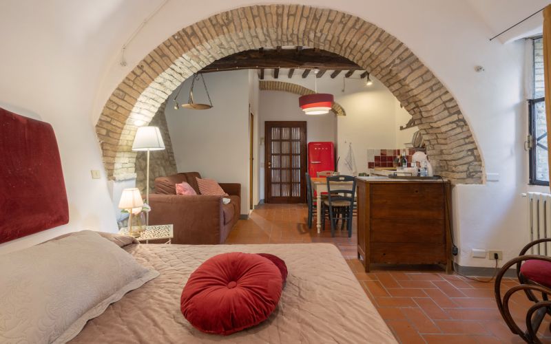 Appartamento Corallo - Appartamento in San Gimignano for 4 people with 1 bedrooms (1 beds e 1 bathrooms)